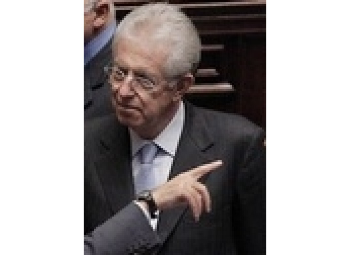 Il premier Mario MOnti